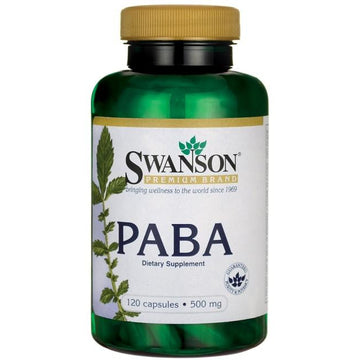 Swanson  PABA, 500mg