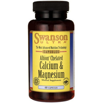 Swanson  Albion Chelated Calcium & Magnesium