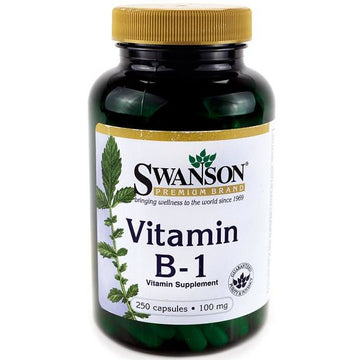 Swanson  Vitamin B-1 (Thiamin), 100mg