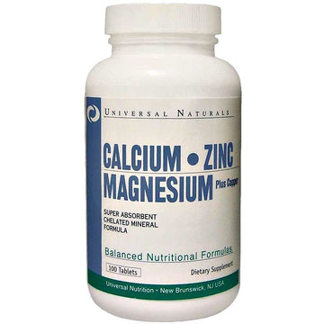 Universal Nutrition  Calcium, Zinc and Magnesium