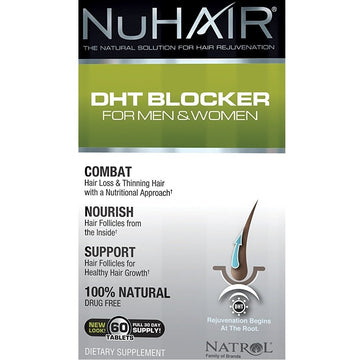 Natrol  NuHair DHT Blocker for Men & Women