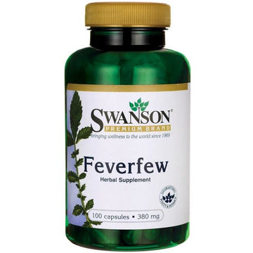 Swanson  Feverfew, 380mg