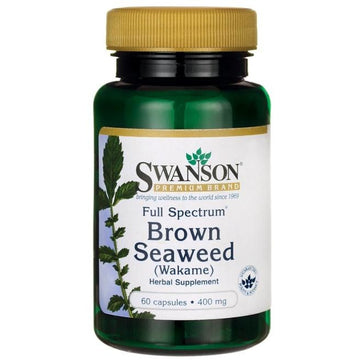 Swanson  Full Spectrum Brown Seaweed (Wakame), 400mg