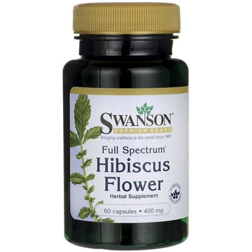 Swanson  Full Spectrum Hibiscus Flower, 400mg