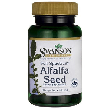 Swanson  Full Spectrum Alfalfa Seed, 400mg