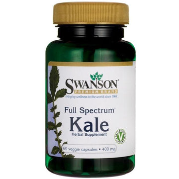 Swanson  Full Spectrum Kale, 400mg