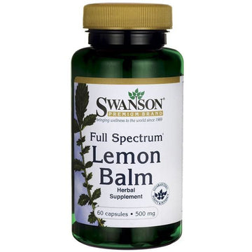 Swanson  Full Spectrum Lemon Balm, 500mg
