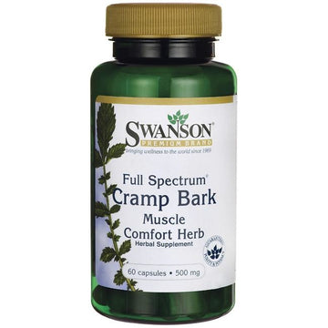 Swanson  Full Spectrum Cramp Bark, 500mg