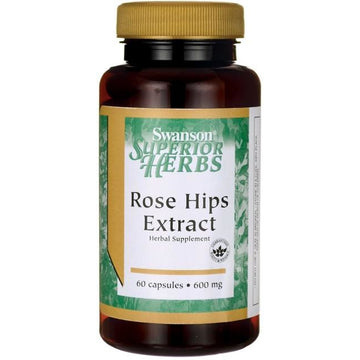 Swanson  Rose Hips Extract, 600mg