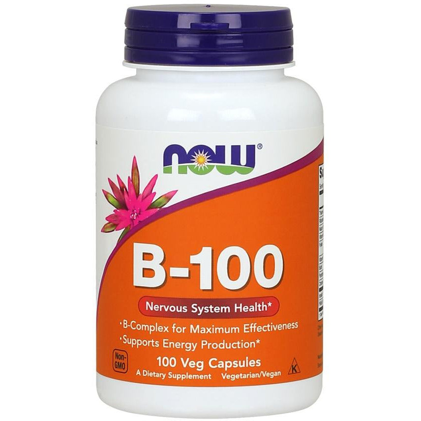 NOW Foods  Vitamin B-100 - IVitamins Shop