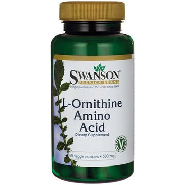 Swanson  L-Ornithine Amino Acid, 500mg