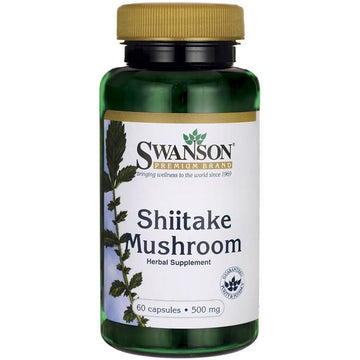 Swanson  Shiitake Mushroom, 500mg