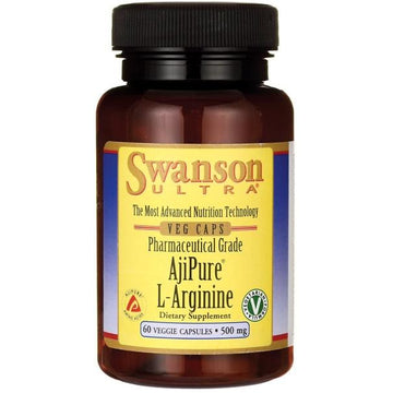 Swanson  AjiPure L-Arginine, 500mg