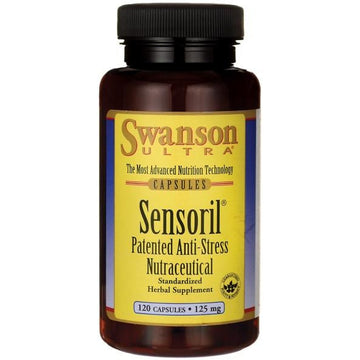 Swanson  Sensoril Patented Anti-Stress Nutraceutical, 125mg