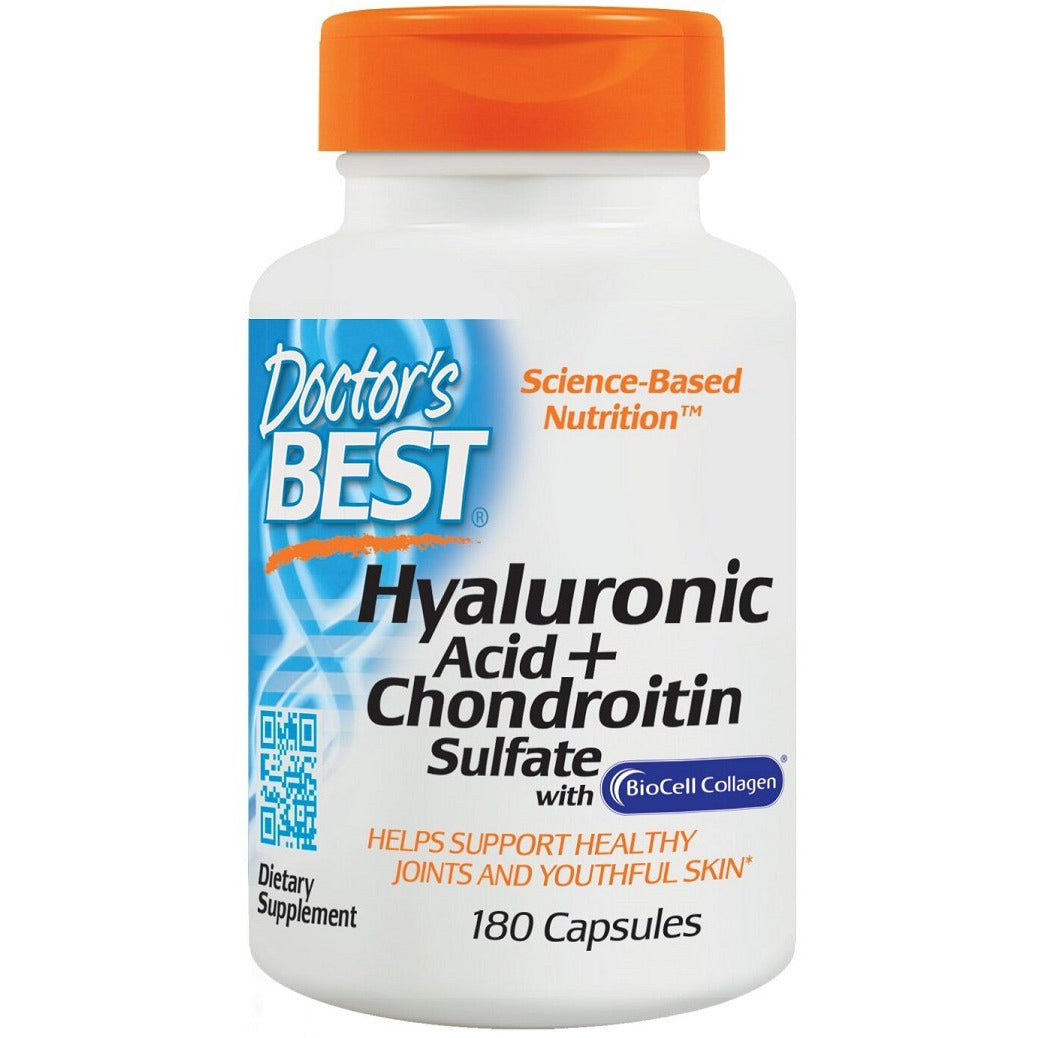 Doctor's Best  Hyaluronic Acid + Chondroitin Sulfate with BioCell Collagen - IVitamins Shop