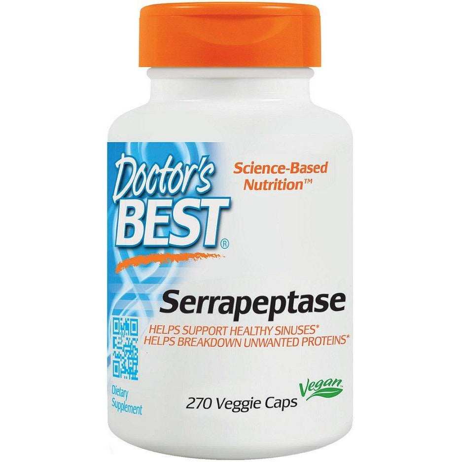 Doctor's Best  Serrapeptase, 40 000 SPU - IVitamins Shop