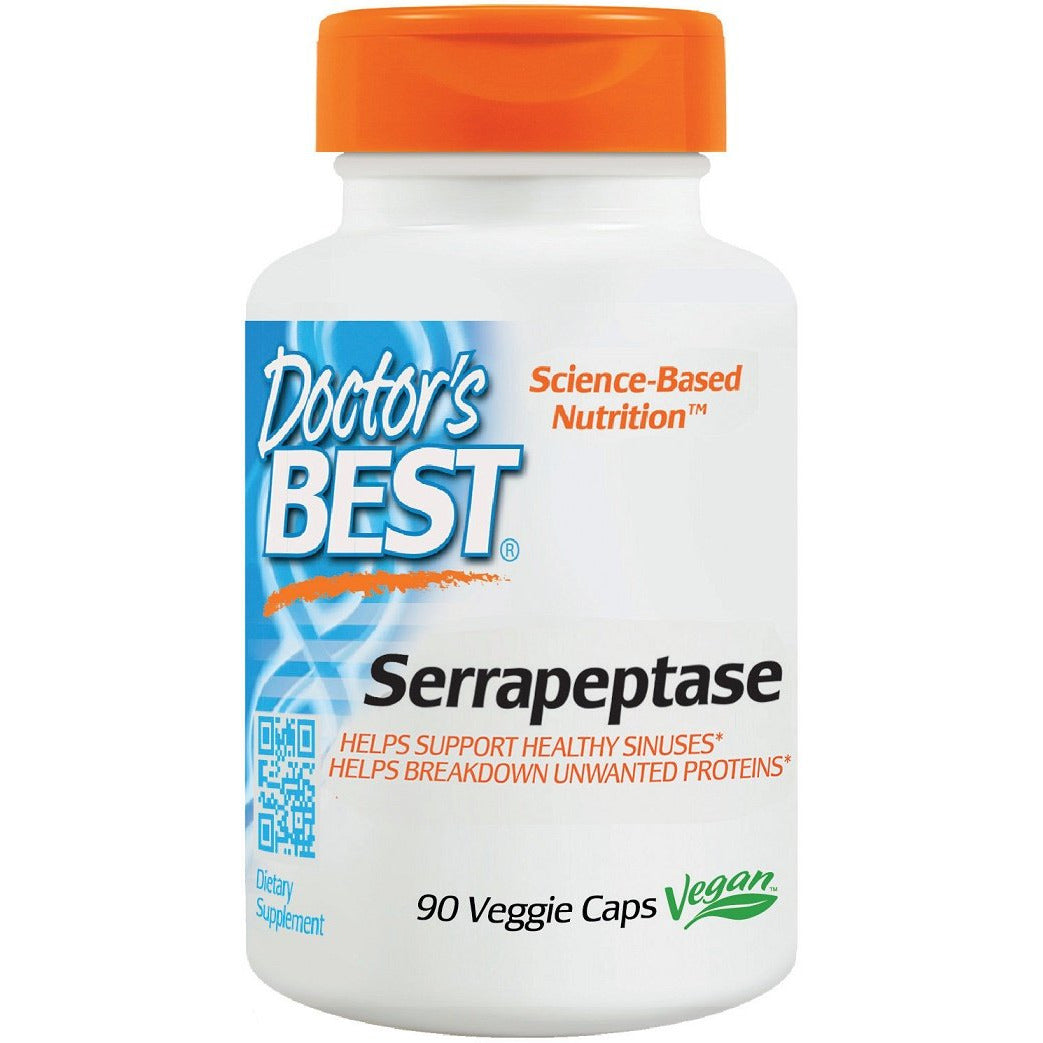 Doctor's Best  Serrapeptase, 40 000 SPU - IVitamins Shop