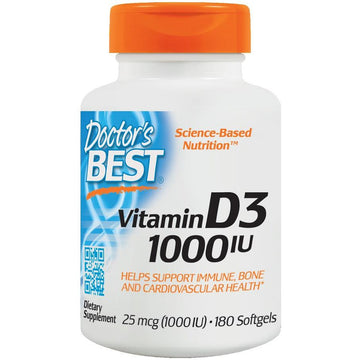Doctor's Best  Vitamin D3, 1000 IU