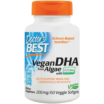 Doctor's Best  Vegan DHA from Algae, 200mg