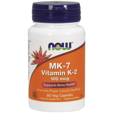 NOW Foods  MK-7 Vitamin K-2, 100mcg