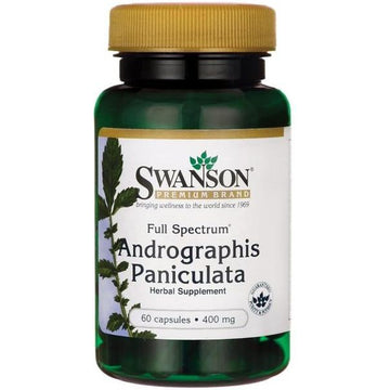 Swanson  Full Spectrum Andrographis Paniculata, 400mg