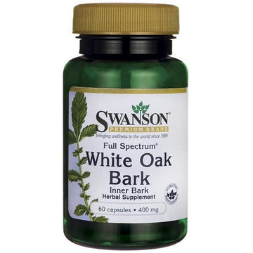 Swanson  Full Spectrum White Oak Bark, 400mg