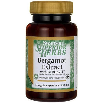Swanson  Bergamot Extract with BERGAVIT, 500mg