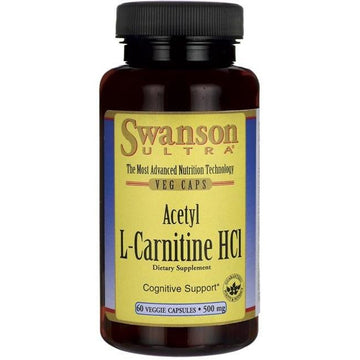 Swanson  Acetyl L-Carnitine HCl, 500mg