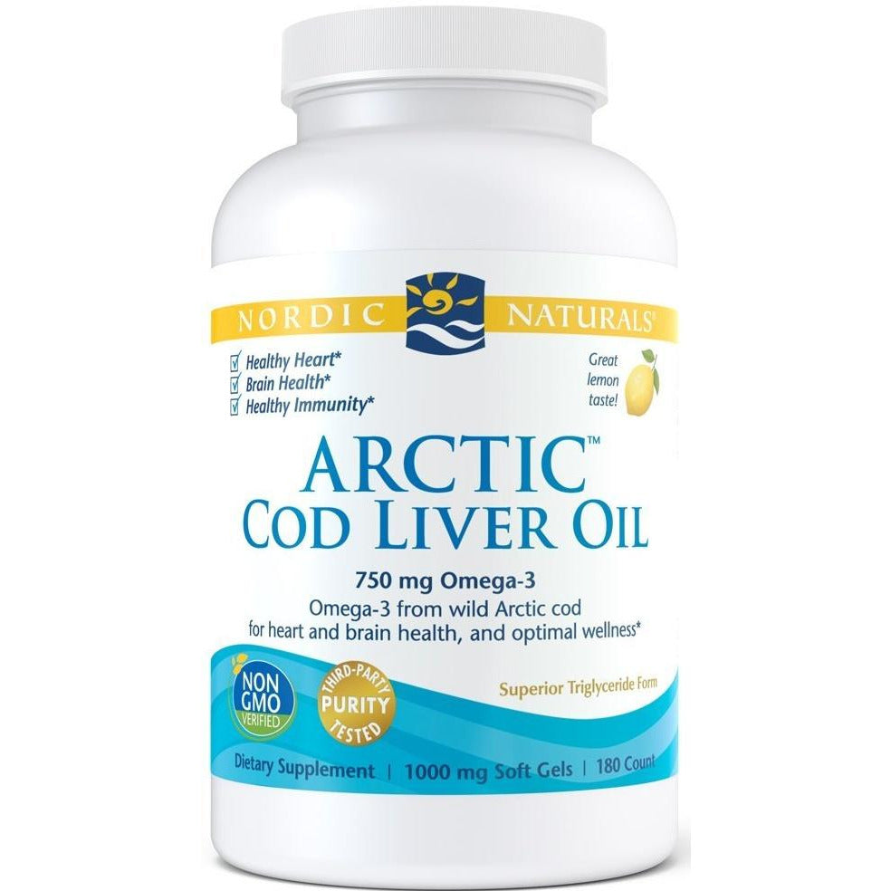 Nordic Naturals  Arctic Cod Liver Oil, 1060mg - IVitamins Shop