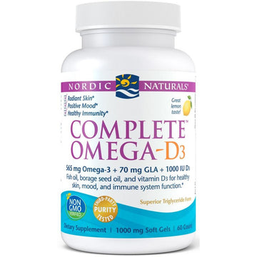 Nordic Naturals  Complete Omega-D3, 565mg