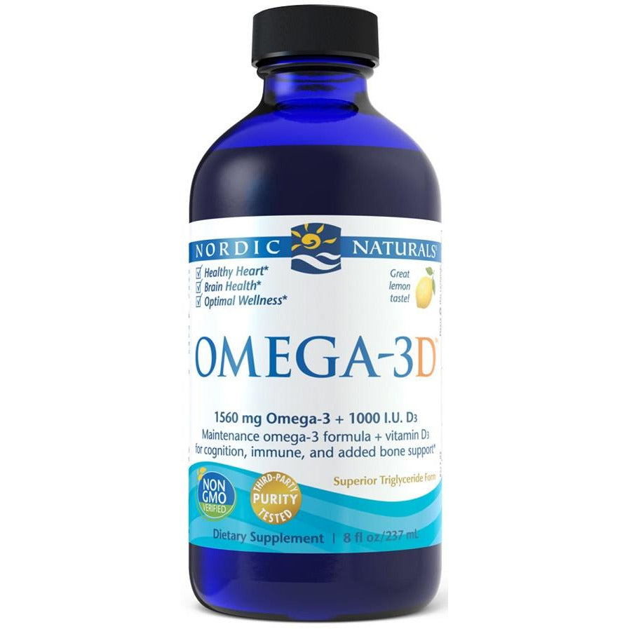 Nordic Naturals  Omega-3D, Lemon - IVitamins Shop