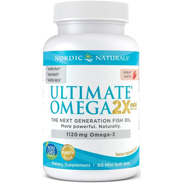 Nordic Naturals  Ultimate Omega 2X Mini, 1120mg
