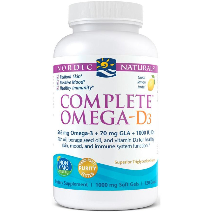 Nordic Naturals  Complete Omega-D3, 565mg - IVitamins Shop