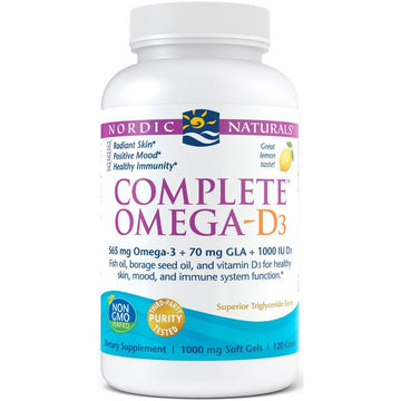Nordic Naturals  Complete Omega-D3, 565mg