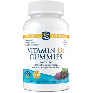 Nordic Naturals  Vitamin D3 Gummies, 1000 IU