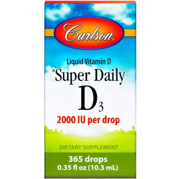 Carlson Labs  Super Daily D3, 2000 IU