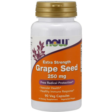 NOW Foods  Grape Seed, 250mg Extra Strength
