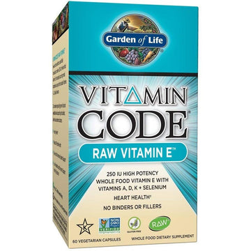 Garden of Life  Vitamin Code RAW Vitamin E