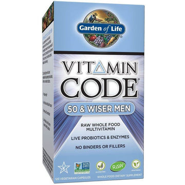 Garden of Life  Vitamin Code 50 & Wiser Men