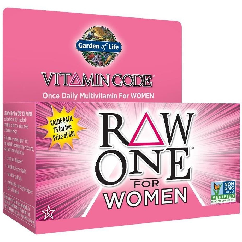 Garden of Life  Vitamin Code RAW ONE for Women - IVitamins Shop