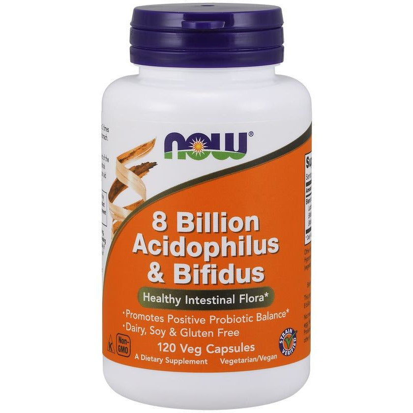 NOW Foods  8 Billion Acidophilus & Bifidus - IVitamins Shop