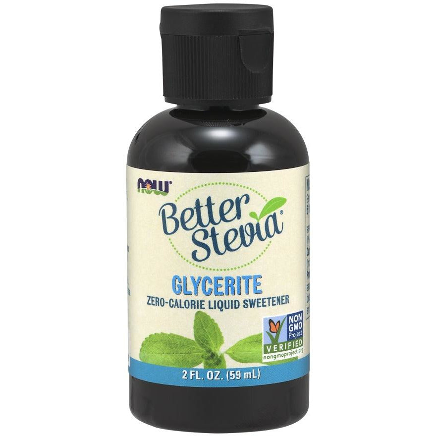 NOW Foods  Better Stevia Glycerite, Alcohol Free - IVitamins Shop