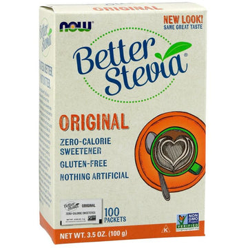 NOW Foods  Better Stevia Packets