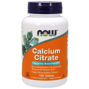 NOW Foods  Calcium Citrate with Minerals & Vitamin D-2