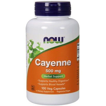 NOW Foods  Cayenne, 500mg