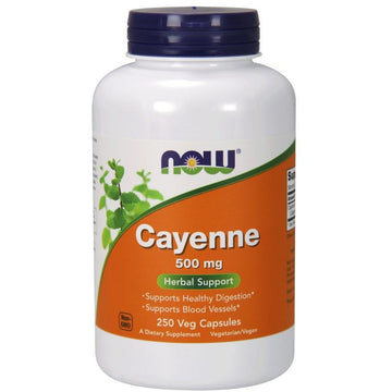 NOW Foods  Cayenne, 500mg