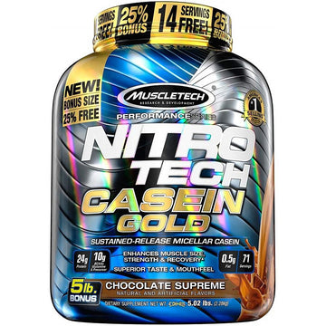 MuscleTech  Nitro-Tech Casein Gold