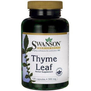 Swanson  Thyme Leaf, 500mg