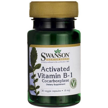 Swanson  Activated Vitamin B-1 (Cocarboxylase), 16mg
