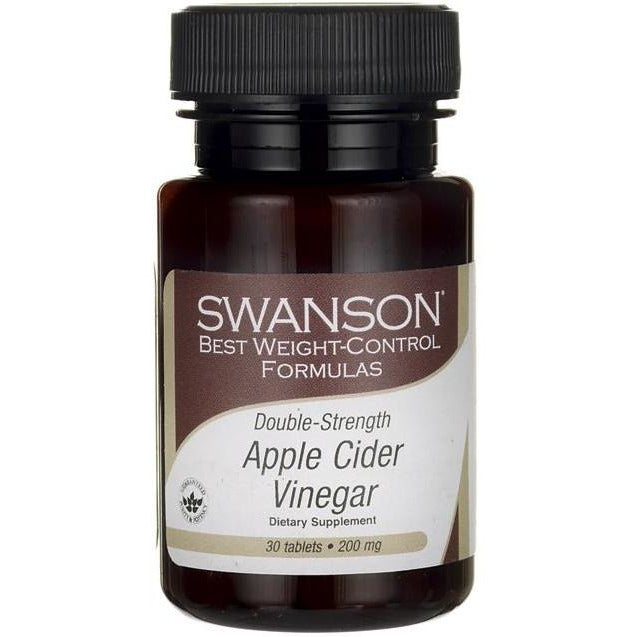 Swanson  Apple Cider Vinegar, 200mg Double Strength